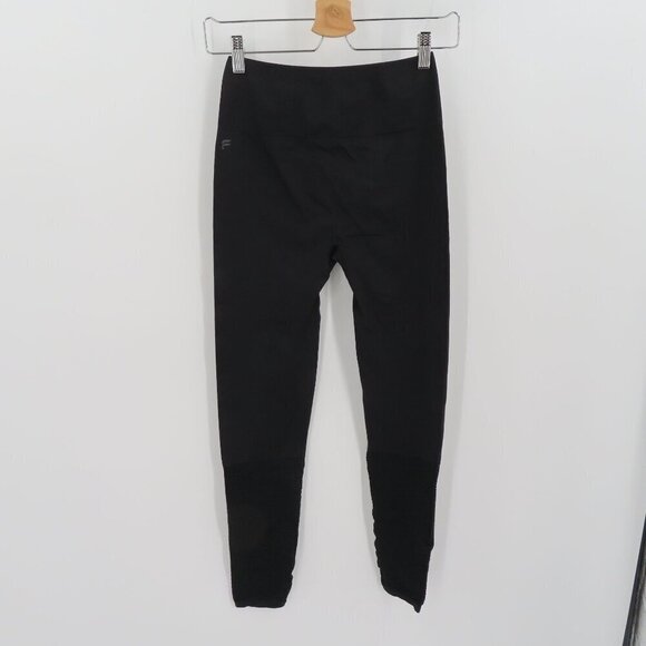Fabletics Women Small Solid Black Perforated Calf Seamless Leggings PT1720206 - Picture 6 of 13